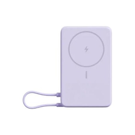Powerbank Xiaomi Magnetic 10000mAh z podstawką fioletowy