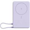 Powerbank Xiaomi Magnetic 10000mAh z podstawką fioletowy