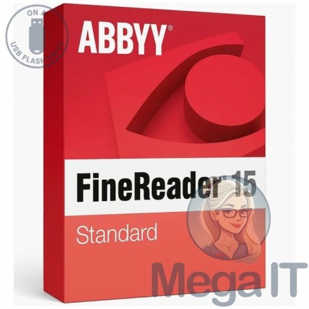 ABBYY FineReader 15 Standard - Licencja Wieczysta (LifeTime) - MegaIT