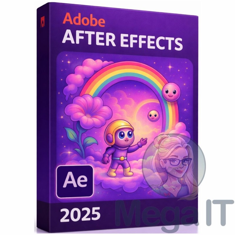 After Effects 2025 - Licencja Wieczysta - MegaIT