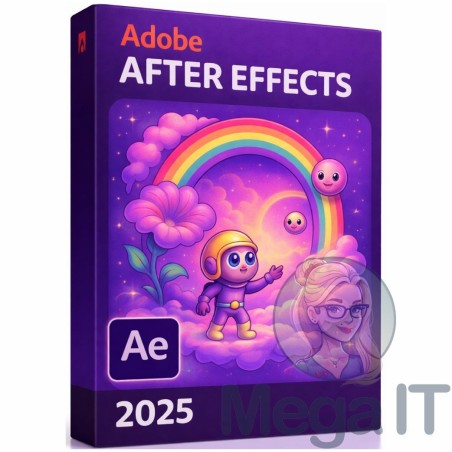 After Effects 2025 - Licencja Wieczysta - MegaIT