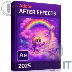 After Effects 2025 - Licencja Wieczysta - MegaIT