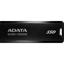 Dysk zewnętrzny SSD Adata SC610 1000GB USB3.2A czarny