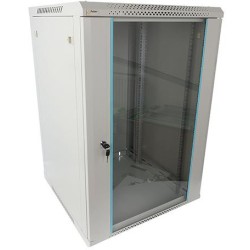 Szafa RACK Pulsar 18U / 19” wisząca do złożenia 600x600 szara