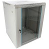 Szafa RACK Pulsar 15U / 19” wisząca do złożenia 600x600 szara