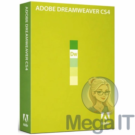 Dreamweaver CS4 - Licencja Wieczysta (LifeTime) - MegaIT