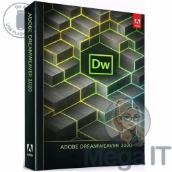 Dreamweaver 2020 - Licencja Wieczysta - MegaIT