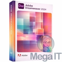 Dreamweaver 2024 - Licencja Wieczysta - MegaIT