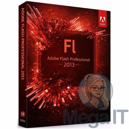 Flash Professional 2013 - Licencja Wieczysta (LifeTime) - MegaIT