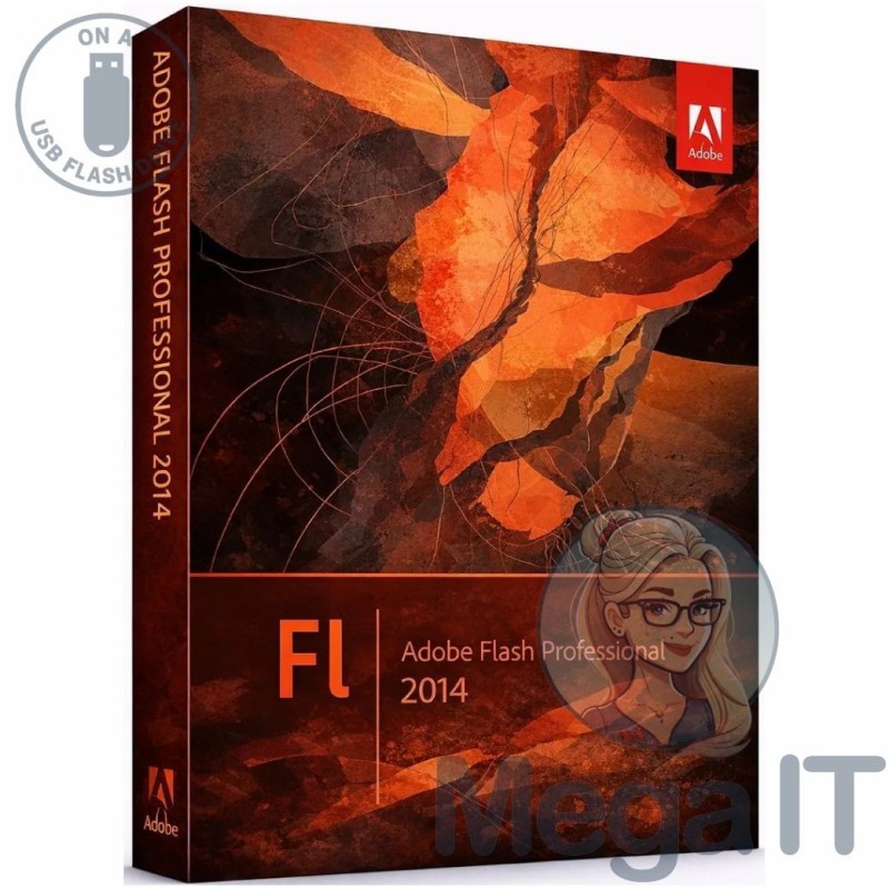 Flash Professional 2014 - Licencja Wieczysta (LifeTime) - MegaIT