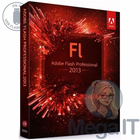 Flash Professional 2013 - Licencja Wieczysta (LifeTime) - MegaIT
