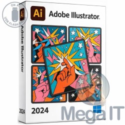Illustrator 2024 - Licencja Wieczysta - MegaIT