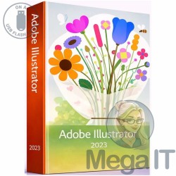 Illustrator 2023 - Licencja Wieczysta - MegaIT