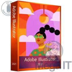 Illustrator 2021 - Licencja Wieczysta - MegaIT