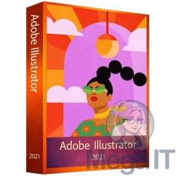 Illustrator 2021 - Licencja Wieczysta - MegaIT