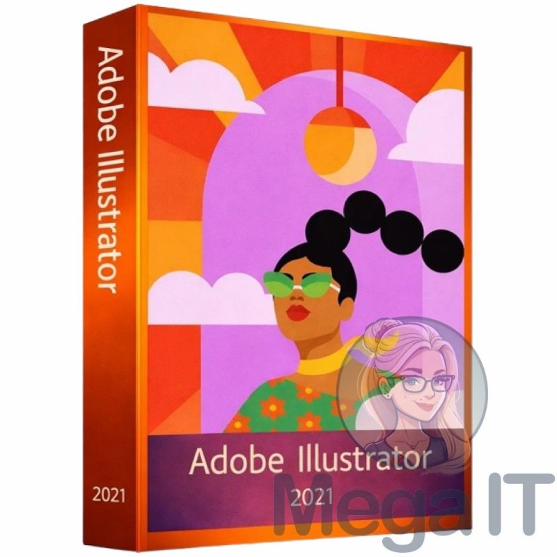 Illustrator 2021 - Licencja Wieczysta - MegaIT