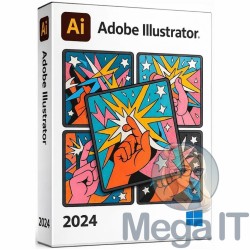 Illustrator 2024 - Licencja Wieczysta - MegaIT