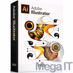 Illustrator 2025 - Licencja Wieczysta - MegaIT