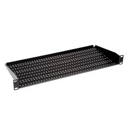 ADD-RACK1PU1 Półka do szafy RACK 19" 1U 200mm z otworowaniem