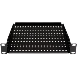 Półka do szafy RACK 10" 1U 200mm z otworowaniem (ADD-RACK10-1PU1)