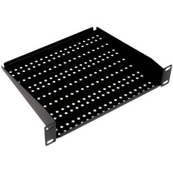 Półka do szafy RACK 10" 1U 200mm z otworowaniem (ADD-RACK10-1PU1)