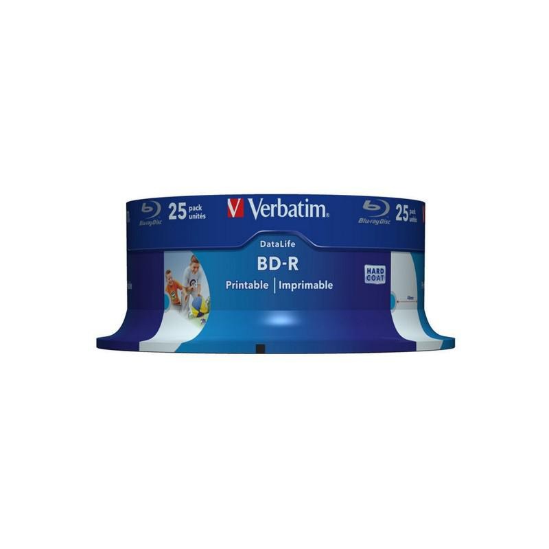 Płyty Blu-Ray Verbatim BD-R SL Hard Coat 25GB (25szt.)