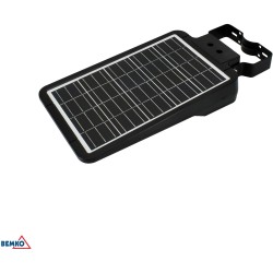 SOLARNA OPRAWA ULICZNA LED SOLGER 20W 3000LM 3000/4000/6000K IP65 CZARNA CZ. PIR