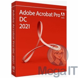 Acrobat DC Pro 2021 - Licencja Wieczysta (LifeTime) - MegaIT