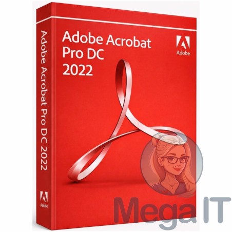 Acrobat DC Pro 2022 - Licencja Wieczysta (LifeTime) - MegaIT