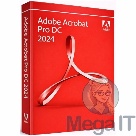 Acrobat DC Pro 2024 - Licencja Wieczysta (LifeTime) - MegaIT