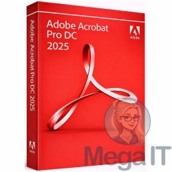 Acrobat DC Pro 2025 - Licencja Wieczysta (LifeTime) - MegaIT