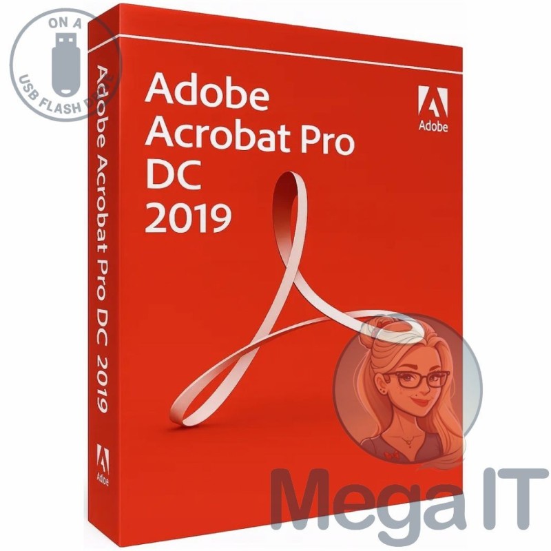 Acrobat DC Pro 2019 - Licencja Wieczysta (LifeTime) - MegaIT