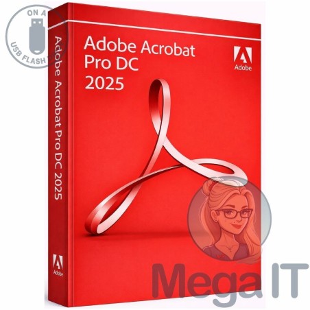 Acrobat DC Pro 2025 - Licencja Wieczysta (LifeTime) - MegaIT