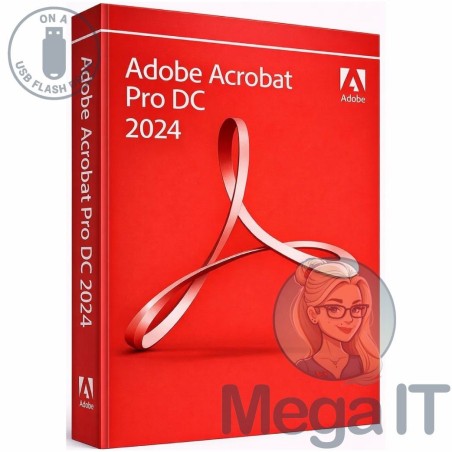 Acrobat DC Pro 2024 - Licencja Wieczysta (LifeTime) - MegaIT