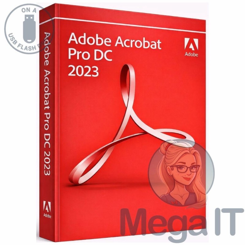 Acrobat DC Pro 2023 - Licencja Wieczysta (LifeTime) - MegaIT