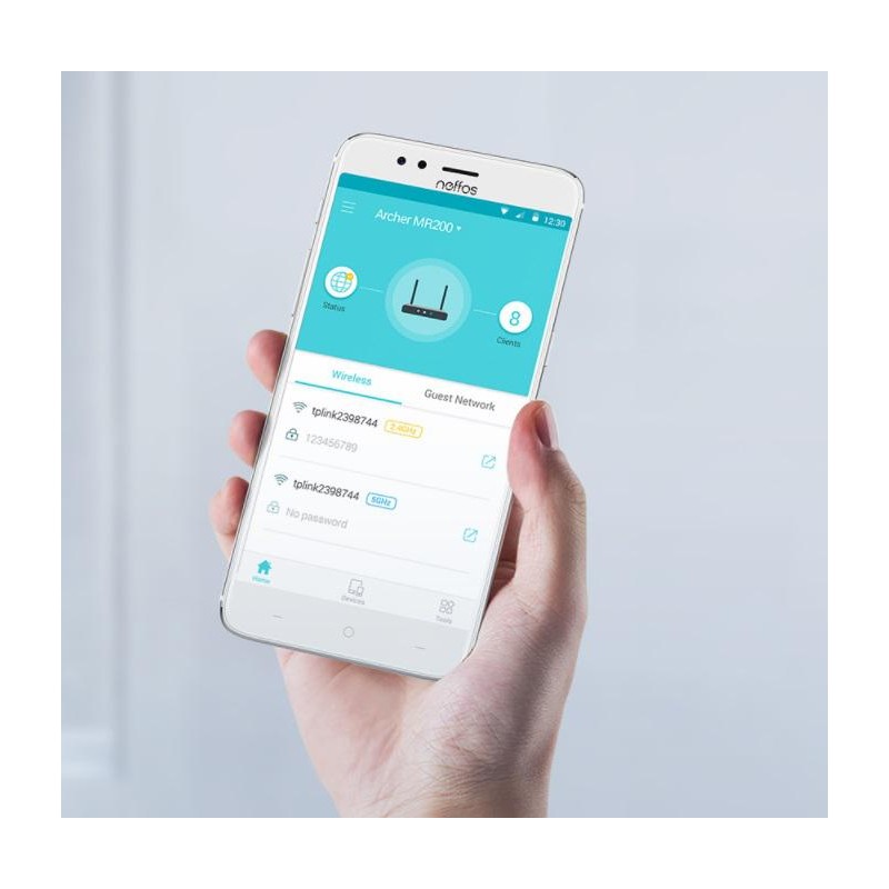 ROUTER TP-LINK MR200 AC750 4G LTE ROUTER TP-LINK MR200 AC750 4G LTE