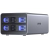 Unitek Obudowa RAID do dysku SATA 2.5''/3.5'' 4 tryby 40TB USB C 10Gb/s