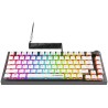 Klawiatura przewodowa Rampage Zenith Pro 8000Hz, Hall Effect, RGB, Gateron KS-20, czarna