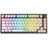 Klawiatura przewodowa Rampage Zenith Pro 8000Hz, Hall Effect, RGB, Gateron KS-20, czarna