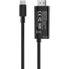 Unitek Kabel USB-C do HDMI 4K@60Hz z portem USB-C PD 100W