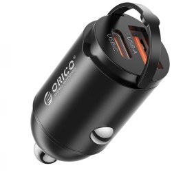 Ładowarka samochodowa Orico USB-C 30W, USB-A 30W