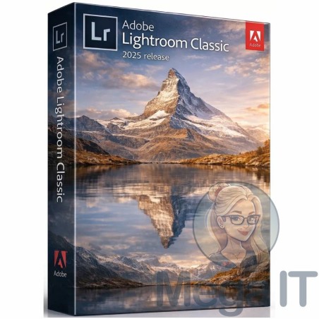 Lightroom Classic 2025 - Licencja Wieczysta - MegaIT