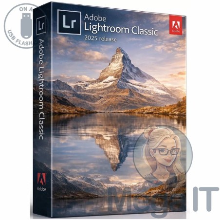 Lightroom Classic 2025 - Licencja Wieczysta - MegaIT