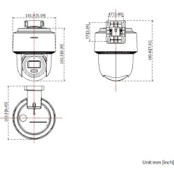 Kamera IP Hilook PTZ-N2C600M-DE(2.8mm)(O-STD) 6MP Smart Hybrid Light