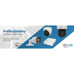 Kamera IP Hilook IPC-T241H-C Black kopułka 4MP IR20m