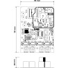 Switch PoE 6 portowy ze zintegrowanym zasilaczem ATTE IPB-5-10A-OF