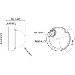 Kamera IP Hikvision DS-2CD1763G2-LIZU(2.8-12mm)