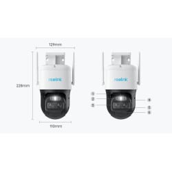 Kamera IP Reolink Trackmix Series G770 8MP LTE z panelem solarnym