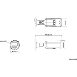 Kamera IP Hikvision DS-2CD2T83G2-4LI 4mm PL