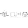 Kamera IP Hikvision DS-2CD1T47G3H-LIUF/SRB(2.8mm)